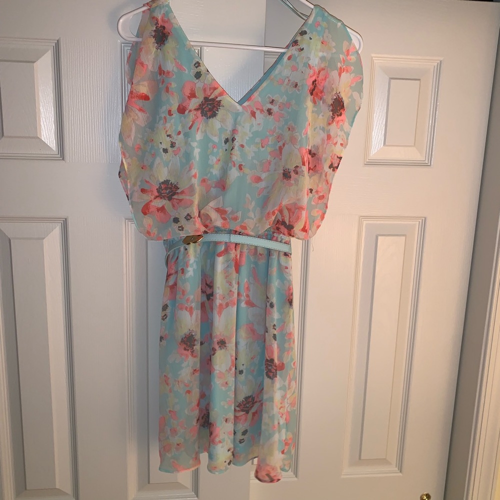 real floral dress